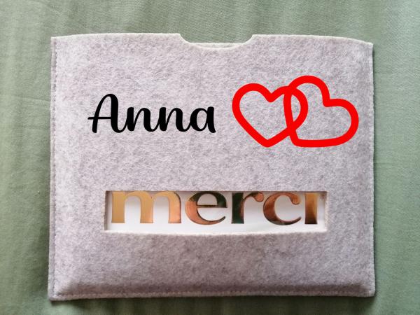 Personalisierte Schoko Pralinen